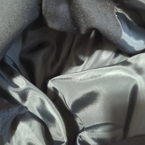 VINCI Clothiers Vintage Wool Black Jacket Blazer - Picture 5 of 12